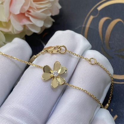 [LUCKY LOVE]FRIVOLE GOLD FLOWER BRACELET