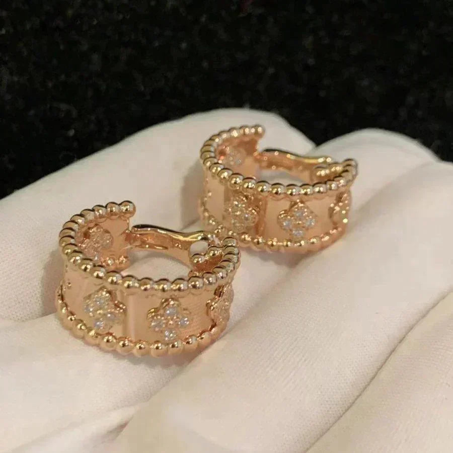 [LUCKY LOVE]PERLEE DIAMOND EARRINGS