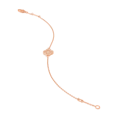 [LUCKY LOVE]CLOVER SINGLE FLOWER BRACELET