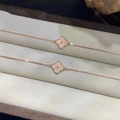 [LUCKY LOVE]CLOVER SINGLE FLOWER BRACELET