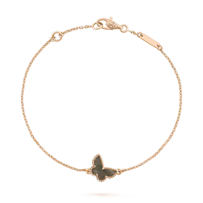 [LUCKY LOVE]BUTTERFLY ONYX  BUTTERFLY BRACELET