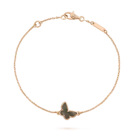 [LUCKY LOVE]BUTTERFLY ONYX  BUTTERFLY BRACELET