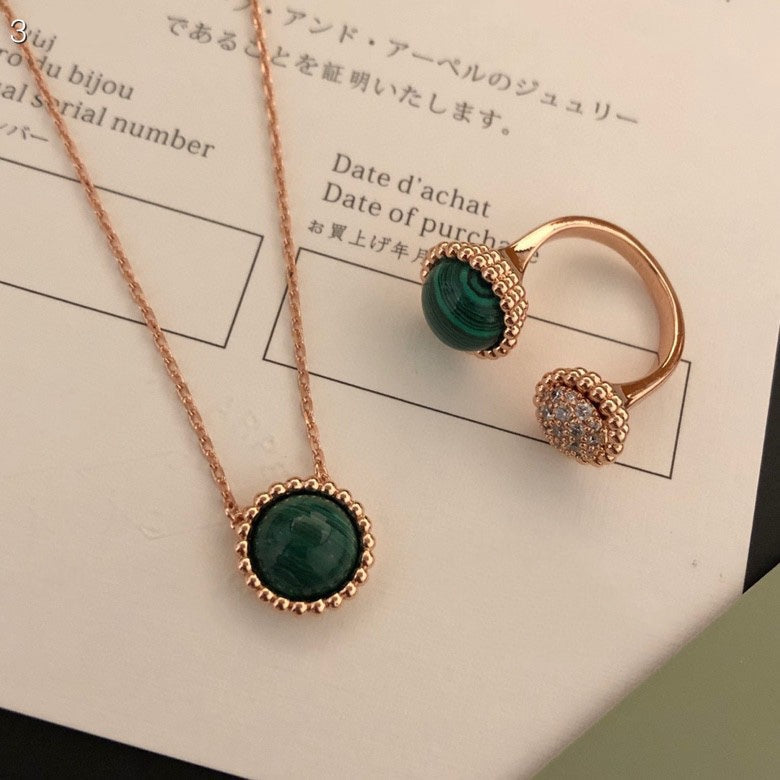 [LUCKY LOVE]PERLEE COULEURS DIAMOND ROSE GOLD BETWEEN THE FINGER RING